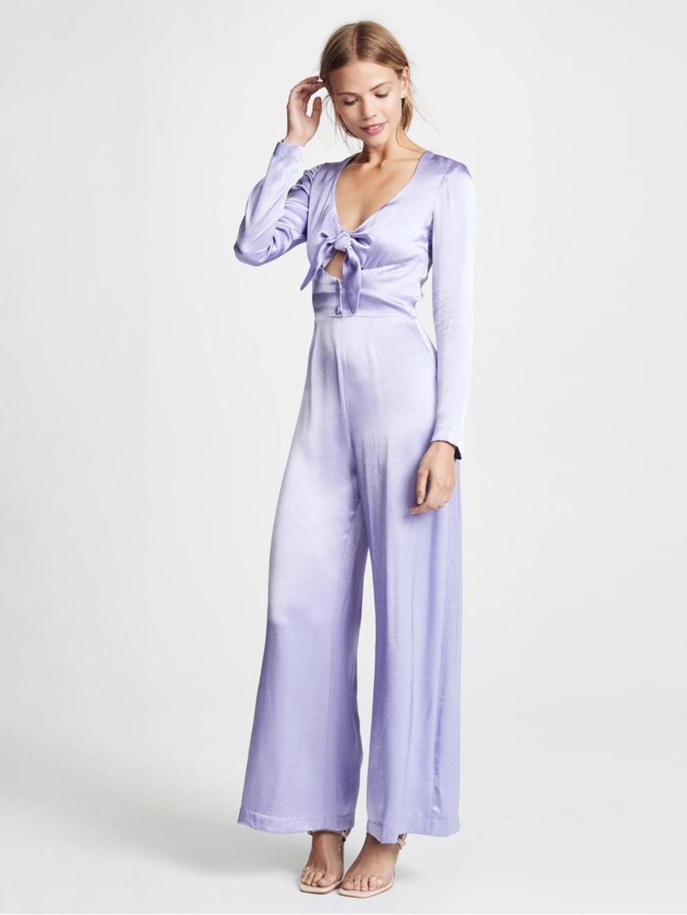 Staud - Mel Jumpsuit - Lilac Stone